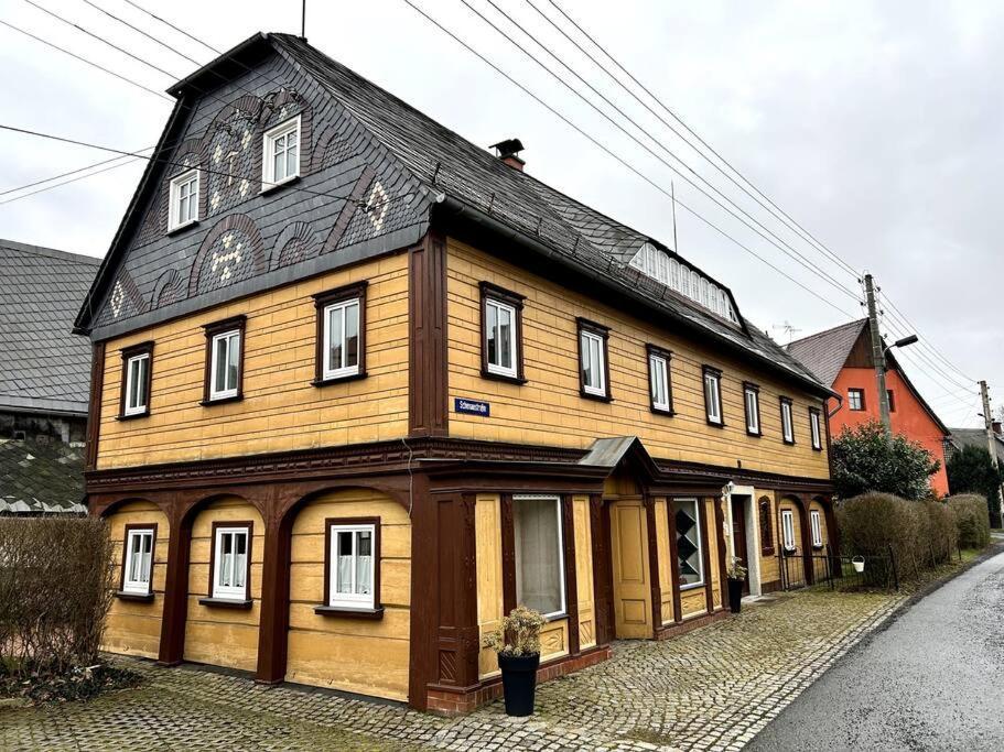 Fewo Marie Im Ferienhaus Selma In Zentraler Lage Grossschonau Bagian luar foto