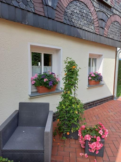 Fewo Marie Im Ferienhaus Selma In Zentraler Lage Grossschonau Bagian luar foto